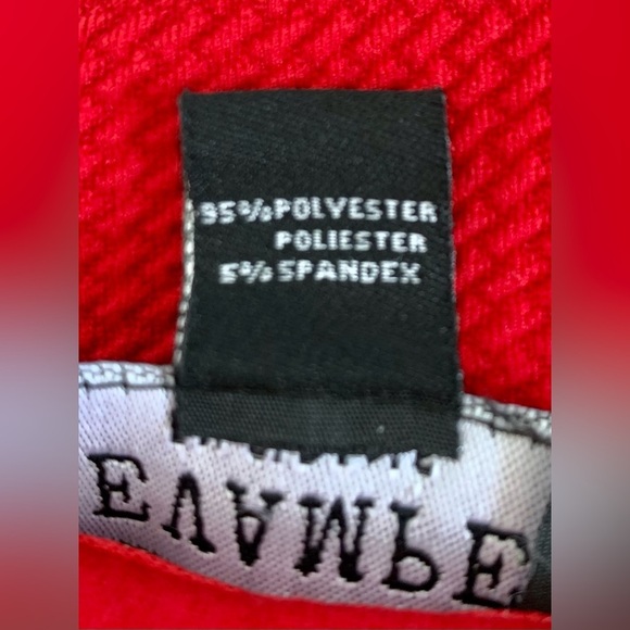 Red and  Black Bodycon Dress - Picture 4 of 4